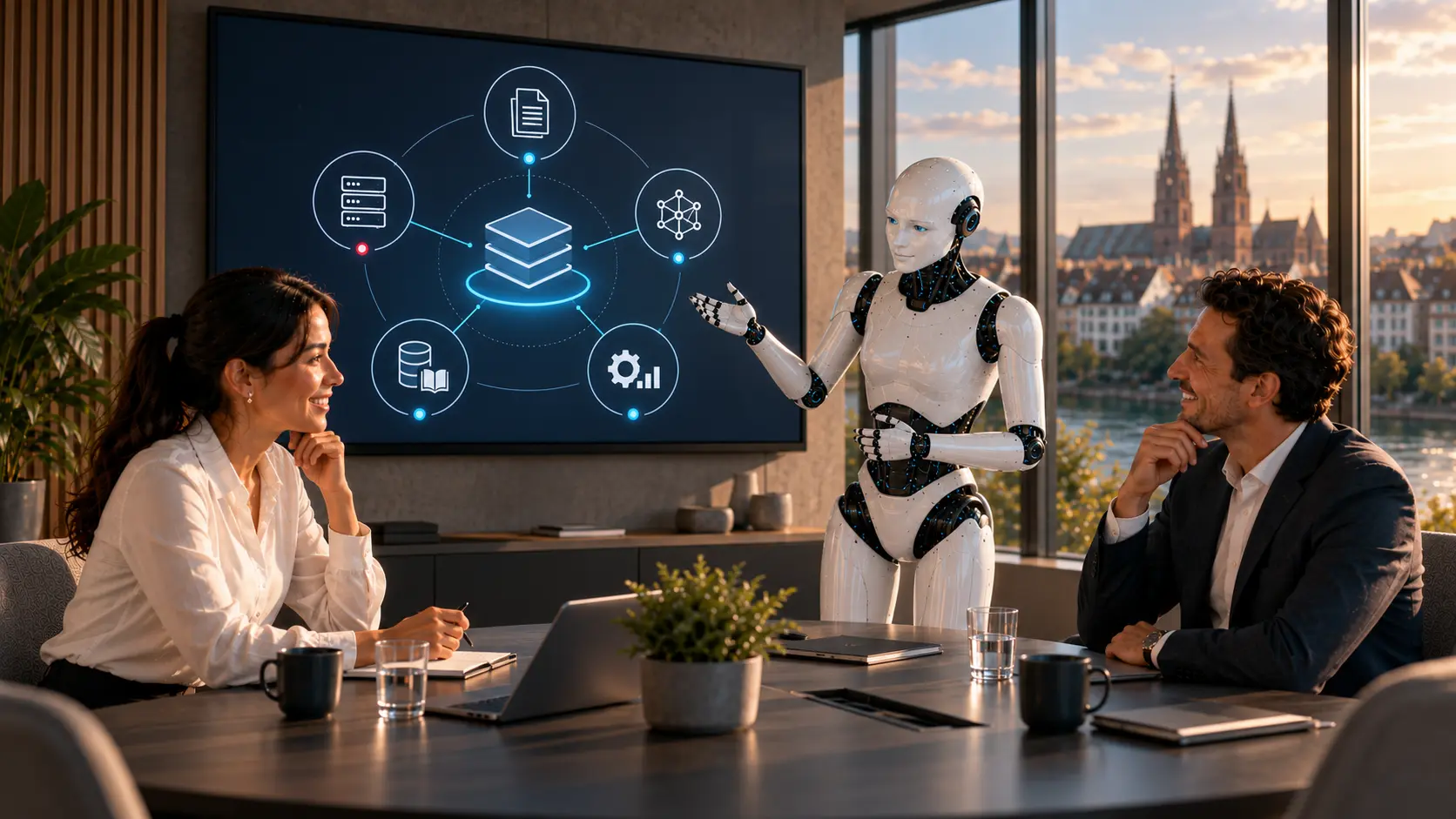Engineering-Arbeitsplatz der Swiss AI Labs