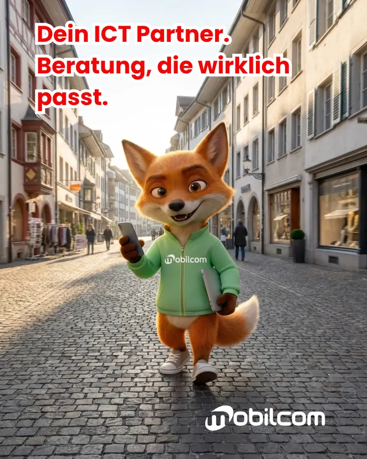 Kampagnenmotiv mit Fux: Beratung, die wirklich passt