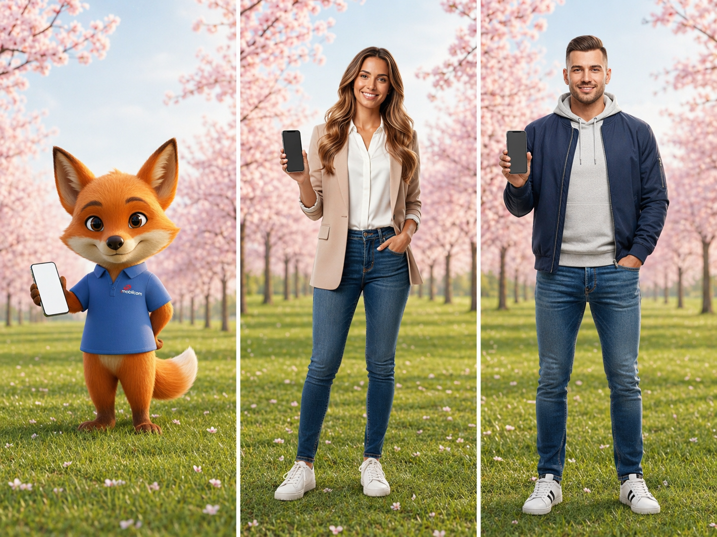 Frühling Kampagne – Mobilcom Fuchs