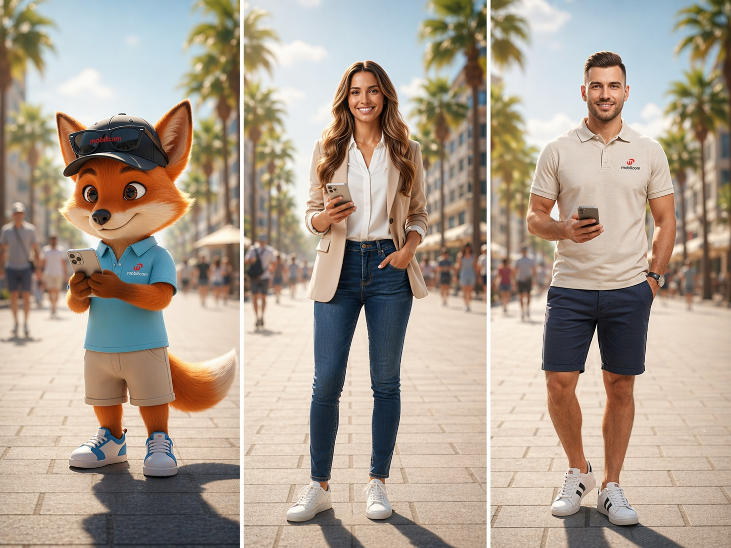 Reise Kampagne – Mobilcom Fuchs