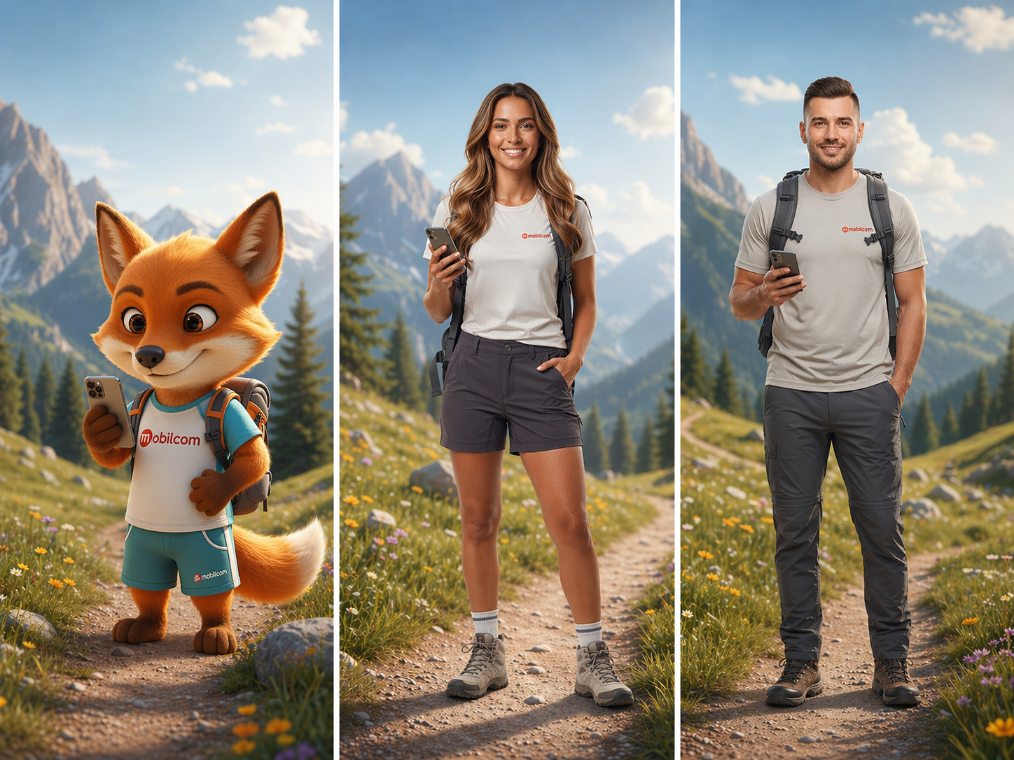 Berg Kampagne – Mobilcom Fuchs